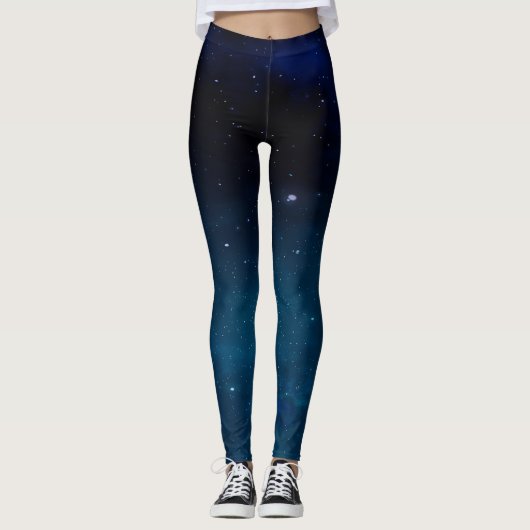 Leggings Dark blue Galaxy (Devant)