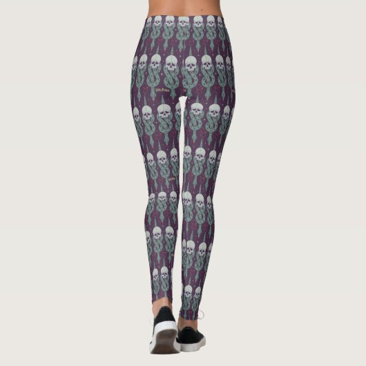 Leggings Dark Mark Geometric Icon Pattern (Dos)