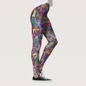 Leggings d'art Abstrait (Droite)