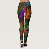 Leggings d'art Abstrait (Dos)