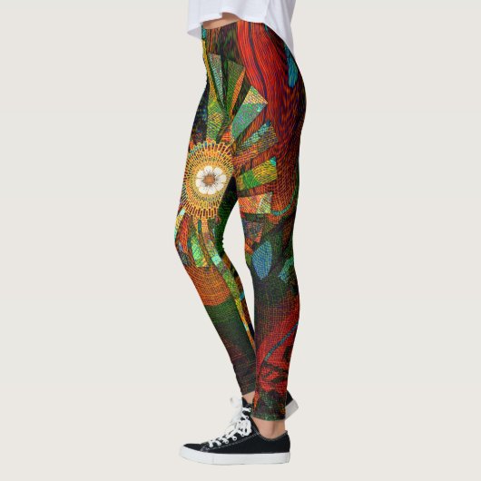Leggings d'art Abstrait (Gauche)
