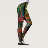 Leggings d'art Abstrait (Droite)