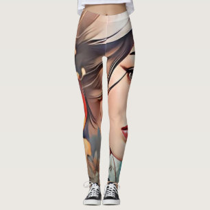 Leggings d'art Abstrait