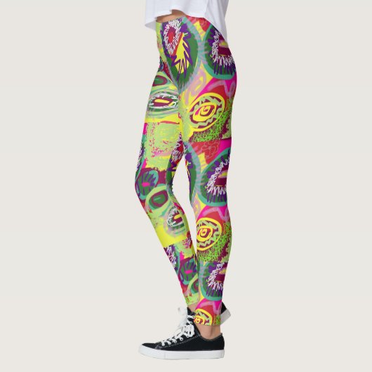 Leggings d'art Abstrait (Gauche)