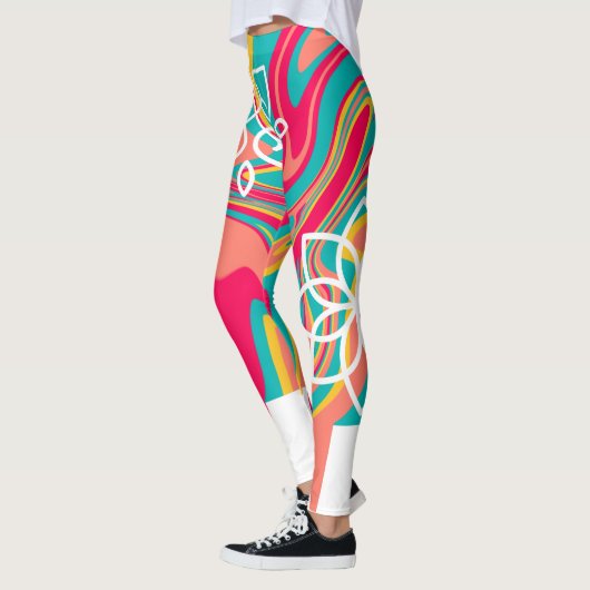 Leggings d'art Abstrait (Gauche)