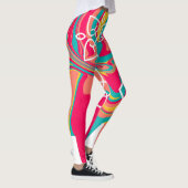 Leggings d'art Abstrait (Droite)