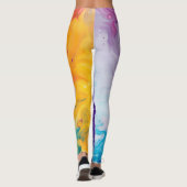 Leggings d'art Abstrait (Dos)