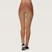 Leggings d'art Abstrait (Dos)