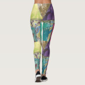 Leggings d'art Abstrait (Dos)