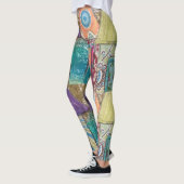 Leggings d'art Abstrait (Gauche)