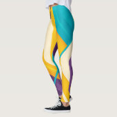 Leggings d'art Abstraits (Gauche)