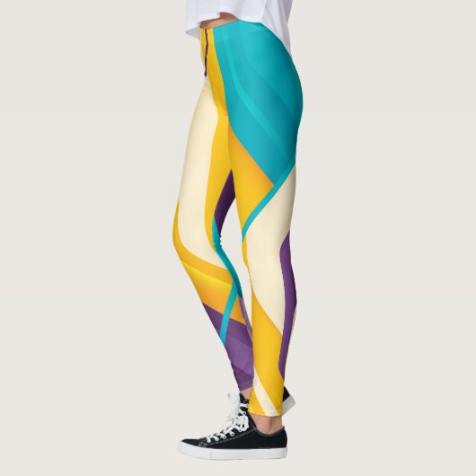 Leggings d'art Abstraits (Gauche)