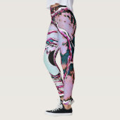 Leggings d'art Abstraits sur le mercure (Gauche)