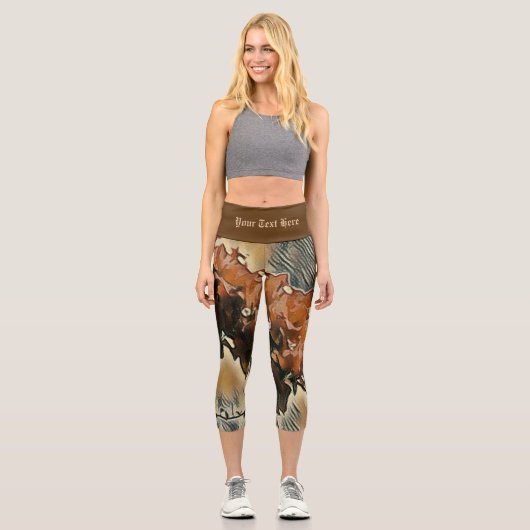 Leggings d'art de l'arbre rose (Recto)