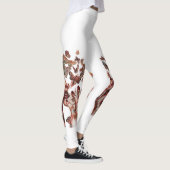 Leggings d'art de transformation papillon (Droite)