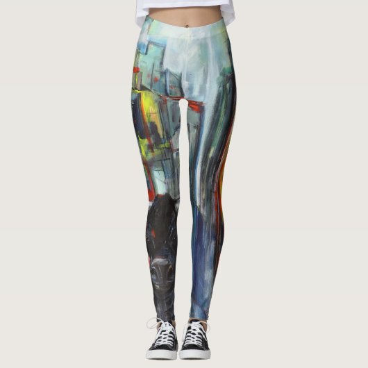 Leggings d'art "El Toro" (Devant)