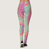 leggings d'art hindi (Dos)
