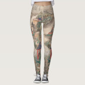 leggings d'art japonais (Devant)