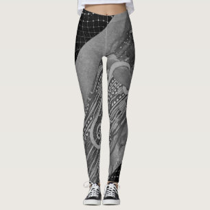 leggings d'art moderne