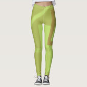 Leggings d'Art Moderne Vert (Devant)