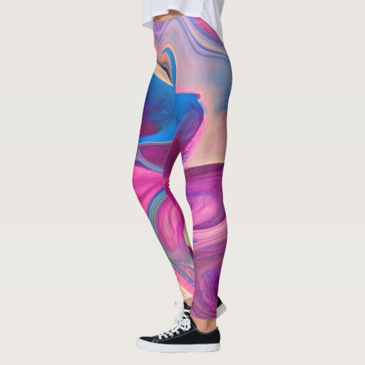 Leggings d'art rose (Gauche)