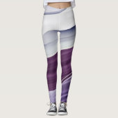 Leggings Dash De Légendes Violettes Tout-Sur-Impression (Devant)