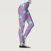 Leggings Dauphins bleus sautant Thunder_Cove (Droite)
