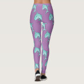 Leggings Dauphins bleus sautant Thunder_Cove (Dos)