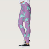 Leggings Dauphins bleus sautant Thunder_Cove (Gauche)