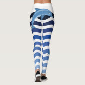 Leggings Dauphins dans des mes guêtres (Dos)