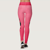Leggings d'autruche Abstraits (Dos)