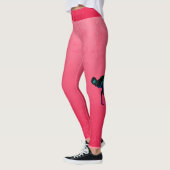 Leggings d'autruche Abstraits (Gauche)
