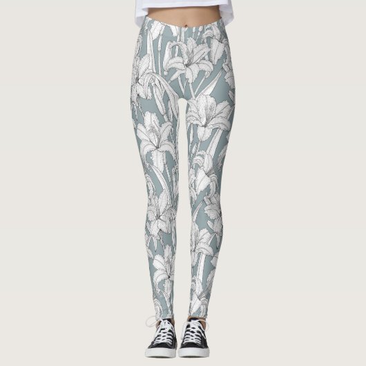 Leggings Daylilies (Devant)