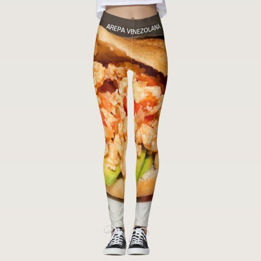 LEGGINGS DE AREPA VENEZOLANA. (Devant)