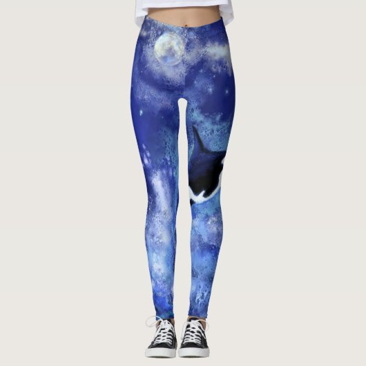 Leggings de baleine tueuse (Devant)