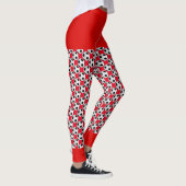 Leggings de balle de football d'équipe avec faux s (Droite)