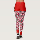 Leggings de balle de football d'équipe avec faux s (Dos)
