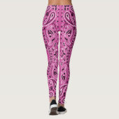 Leggings de Bandana rose (Dos)