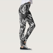 Leggings de bande de cassettes rétro (Droite)