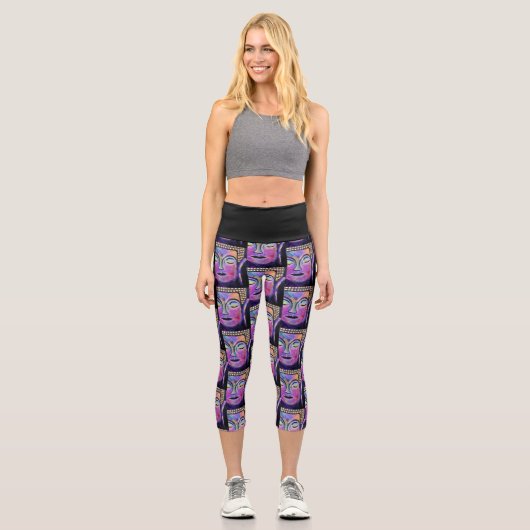 Leggings de Bouddha Capri (Recto)