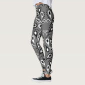 leggings de cachemire gris (Gauche)