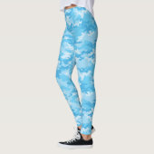 Leggings de Camo Bleu Bébé (Gauche)