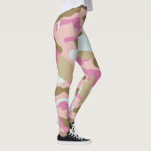 Leggings De Camo Rose Et Khaki (Droite)