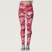 Leggings de Camo Rose tendance (Devant)