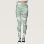 Leggings de Camo Vert Mint (Devant)