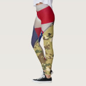Leggings de camouflage (Gauche)