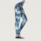 Leggings de camouflage bleu (Droite)