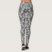 Leggings de camouflage gris (Dos)