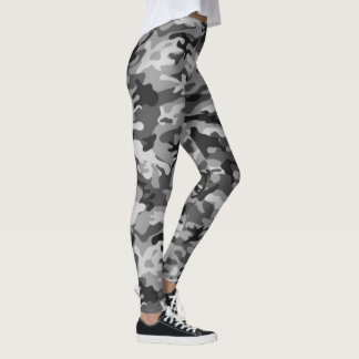Leggings de camouflage urbain horizontal