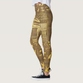 Leggings de caractères égyptiens (Gauche)